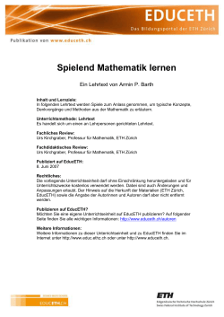 Spielend Mathematik lernen (DOC, 3.1 MB)