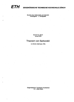 Theorem von Sarkovskii (PDF, 644 KB)