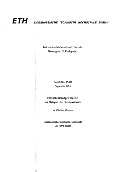 Infinitesimalgeometrie - am Beispiel der Kreisevolvente (PDF, 2.6 MB)