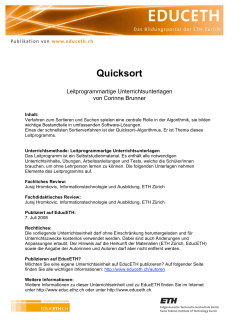 Quicksort (PDF, 498 KB)