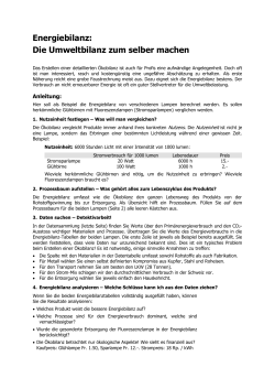 Energiebilanz Lampen (DOC, 145 KB)