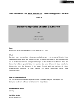 Nachhaltigkeit und Boden (Unterrichtsvorbereitung) (DOC, 140 KB)
