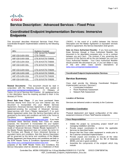 download PDF file Coordinated Endpoint Implementation Services: Immersive Endpoints 239KB
