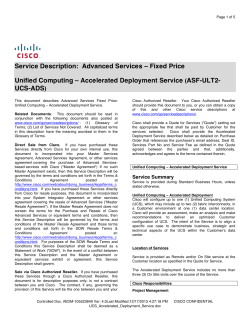 download PDF file UCS - Accelerated Deployment (ASF-ULT2-UCS-ADS) 174KB