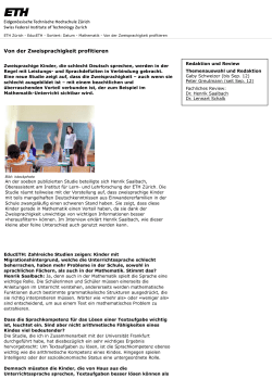 Von der Zweisprachigkeit profitieren (PDF, 99 KB)