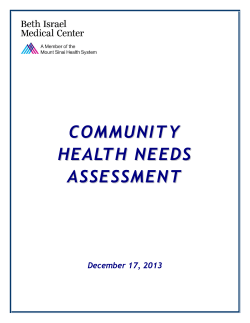 Community Service Plan