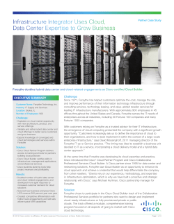 Forsythe Technology, Inc.