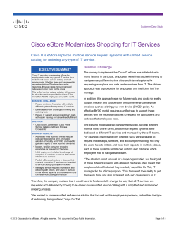 Cisco IT eStore
