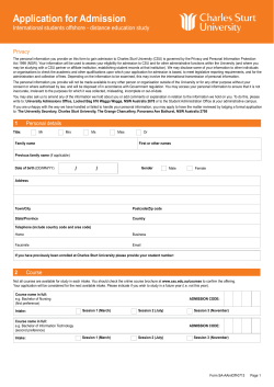 Download a distance education application form