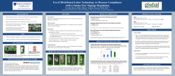 Use of distributed labor technology to measure compliance with a smoke-free signage regulation