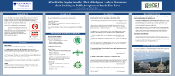 A qualitative inquiry into the effect of religious leaders' statements about smoking on public acceptance of smoke-free laws
