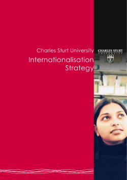 Internationalisation Strategy