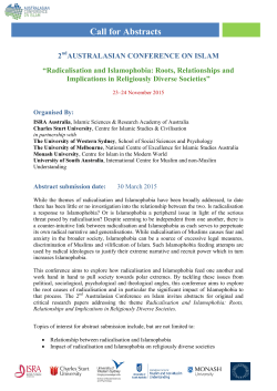 Calls for Abstract - Flyer