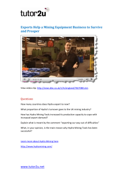 Download student worksheet (pdf) and video link