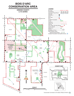 Andy Dalton Shooting Range and Outdoor Education Center Area Map