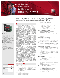 Broadcom 57810 �f���A�� �|�[�g 10GB CNA
