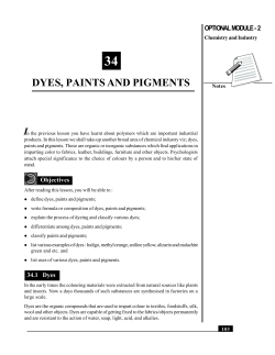 L-34 Dyes, Paints and pigments (241 KB)