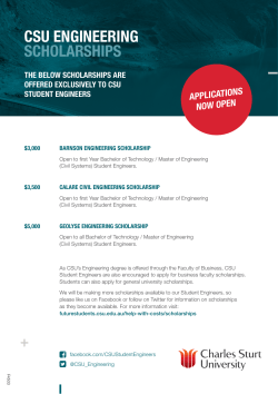 CSU Engineering scholarships