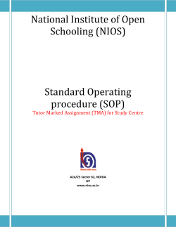 SOP for Submission of TMA Award by the Study Centre (510 KB)