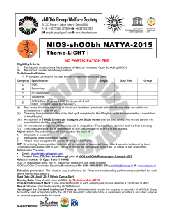 NIOS-shOObh NATYA-2015 Competition 2015 (124 KB)