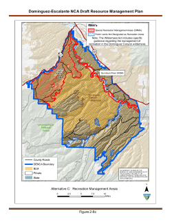 Alternative C: Recreation Management Areas (2 8c)