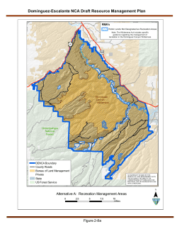 Alternative A: Recreation Management Areas (2 8a)