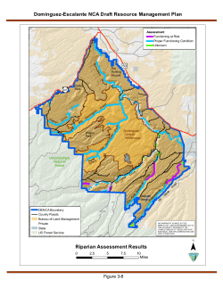 Riparian Assessment Results (3 8)