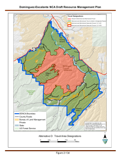 Alternative D: Travel Area Designations (2 13d)
