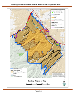 Existing Rights-of-Way (3-34)