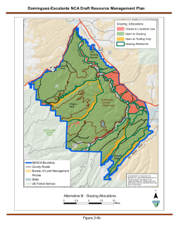 Alternative B: Grazing Allocations (2 4b)