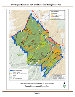 Land Health Assessment Standard 3 (Biota) Results (3 7)