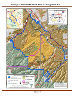 Project Planning Area Overview (1-1)