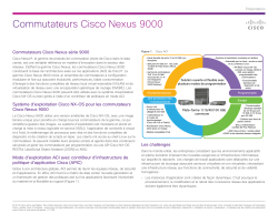 Commutateurs Cisco Nexus 9000