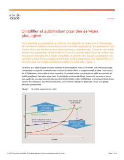 Simplifier et automatiser pour des services plus agiles