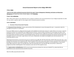 BSMKT assess S10