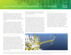 �&Zeta;��E�K�X�ƊE���� Cisco Field Expert Collaboration �̊T�v [�p��]