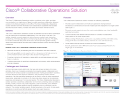 COS At-a-Glance [�p��]�F