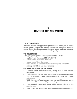 Lesson-7 Basics of MS Word (304 KB)