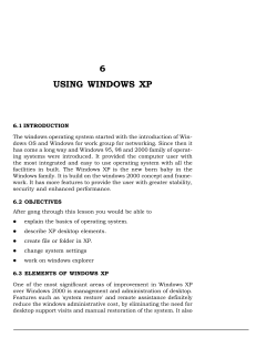 Lesson-6 Using Window XP (1.04 MB)