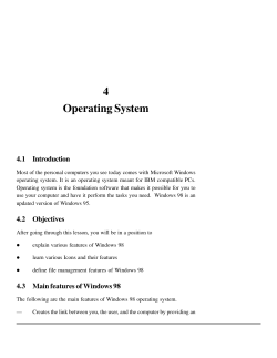 Lesson 4: Operating System (393 KB)