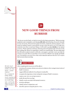 New Good Things from Rubbish (227 KB)