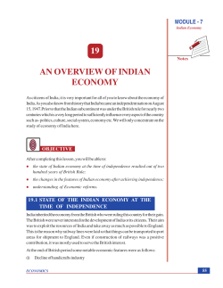 19. An Overview of Indian Economy(1.38 MB)