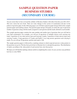 Sample Question Paper (98 KB)