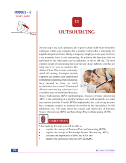 Lesson 11. Outsourcing (41 KB)