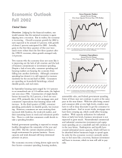 Economic Outlook - Quarterly Update Fall 2002