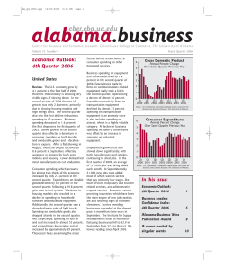 Economic Outlook - Fourth Quarter 2006