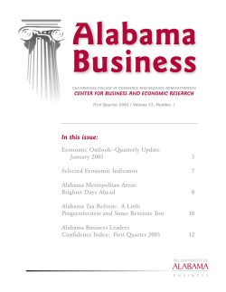 First Quarter 2003 (pdf)