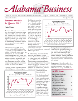 First Quarter 2005 (pdf)
