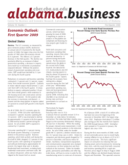 First Quarter 2009 (pdf)