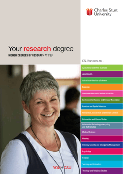 Download Higher Degrees by Research guide for study [PDF]